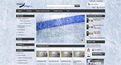 Desktop Screenshot of hokeyshop.cz